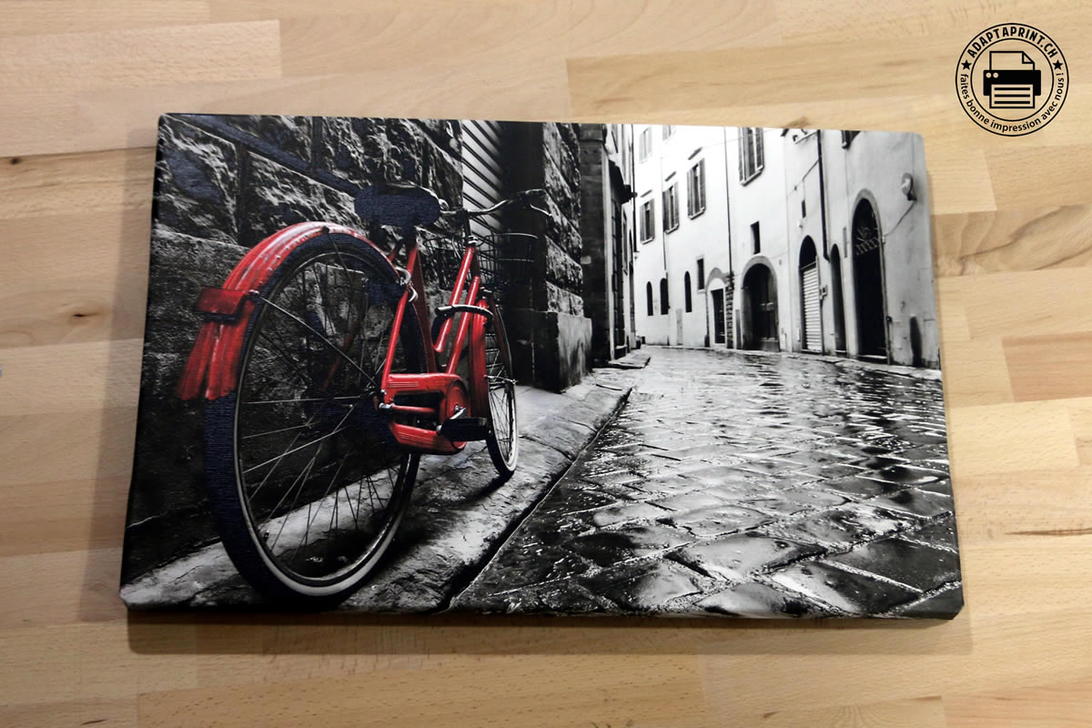 Nouveau - impression sur toile Canvas, avec châssis bois