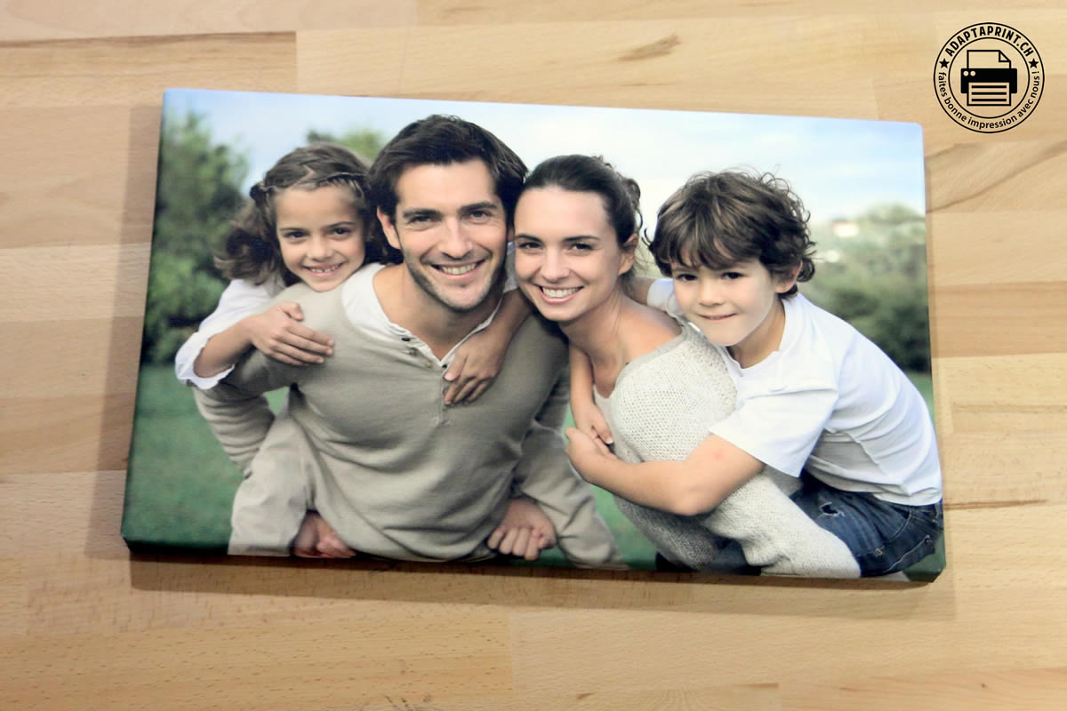 Nouveau - impression sur toile Canvas, avec châssis bois