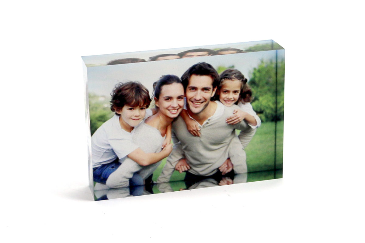 photos en sublimation sur blocs en acrylique !