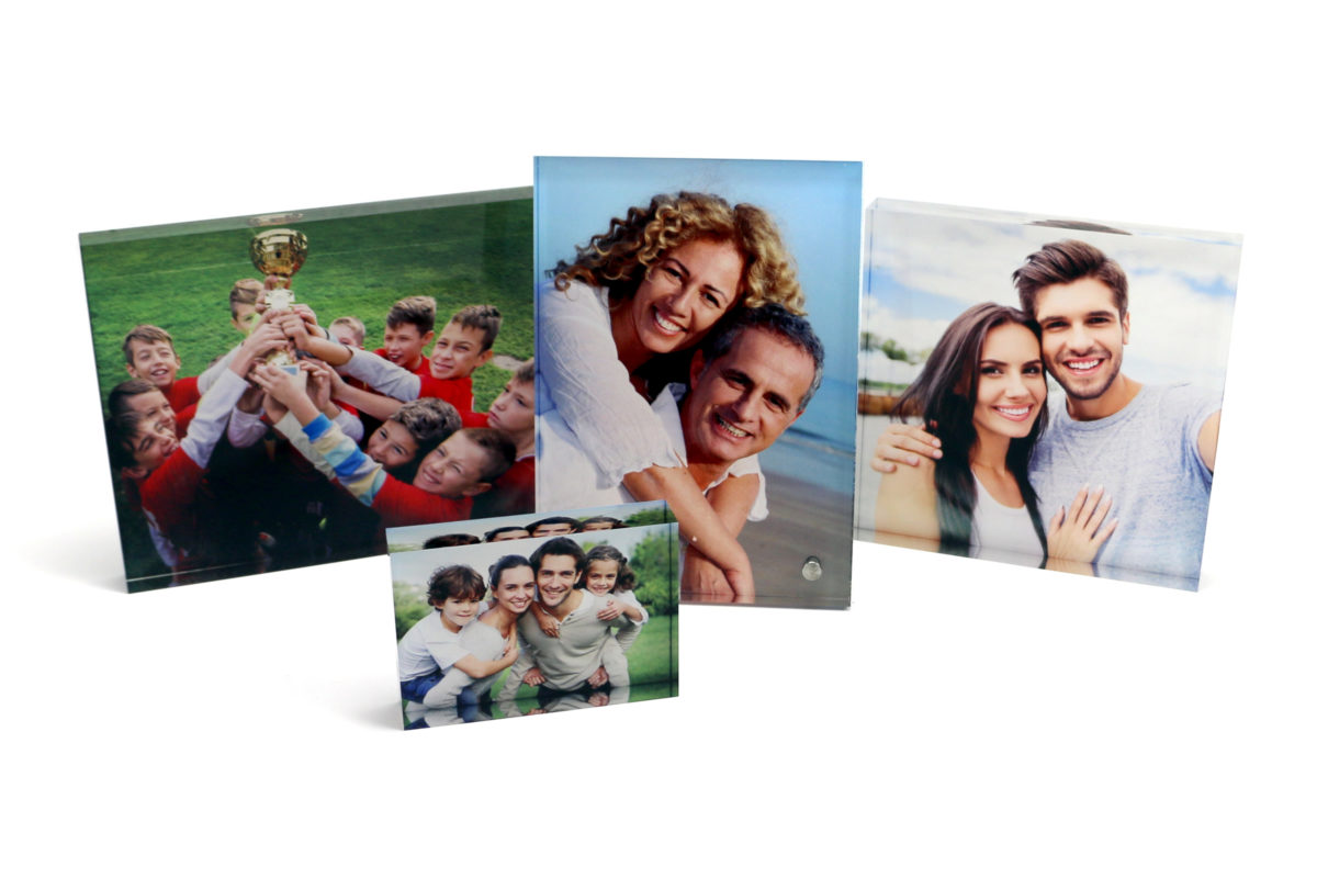 photos en sublimation sur blocs en acrylique !