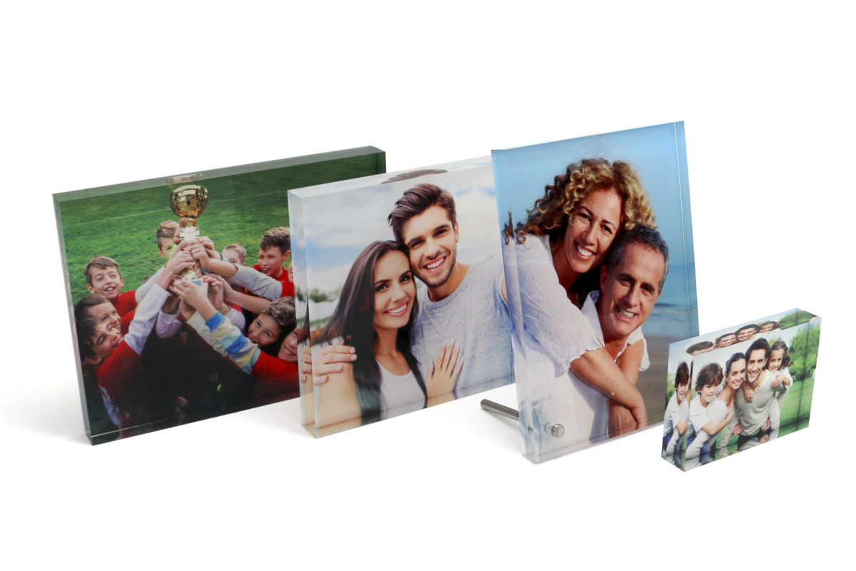 photos en sublimation sur blocs en acrylique !